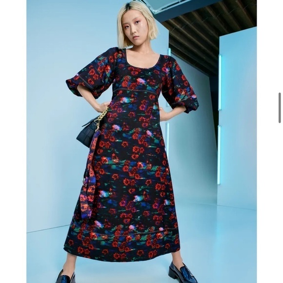 Rachel Comey X Target Floral Print Dress NEW! Size 0 - Picture 1 of 7